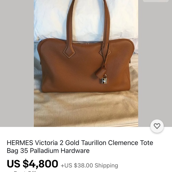 🖤HERMÈS💕Victoria ll bag - Picture 16 of 16